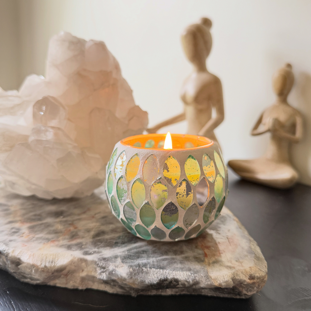 Mosaic Glow Candle 180gm