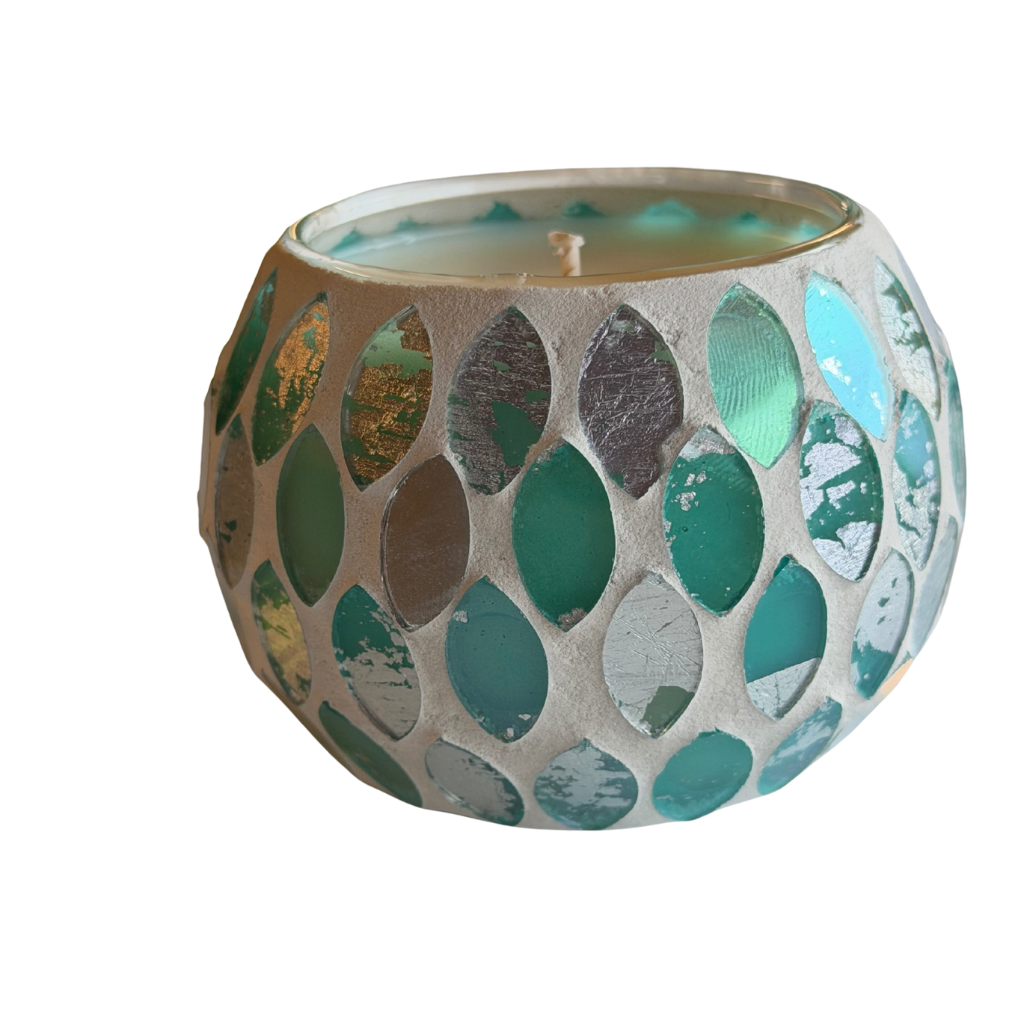 Mosaic Glow Candle 180gm