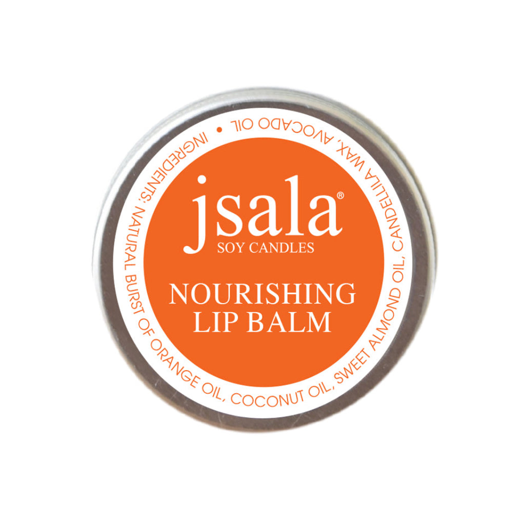 Burst Of Orange Lip Balm