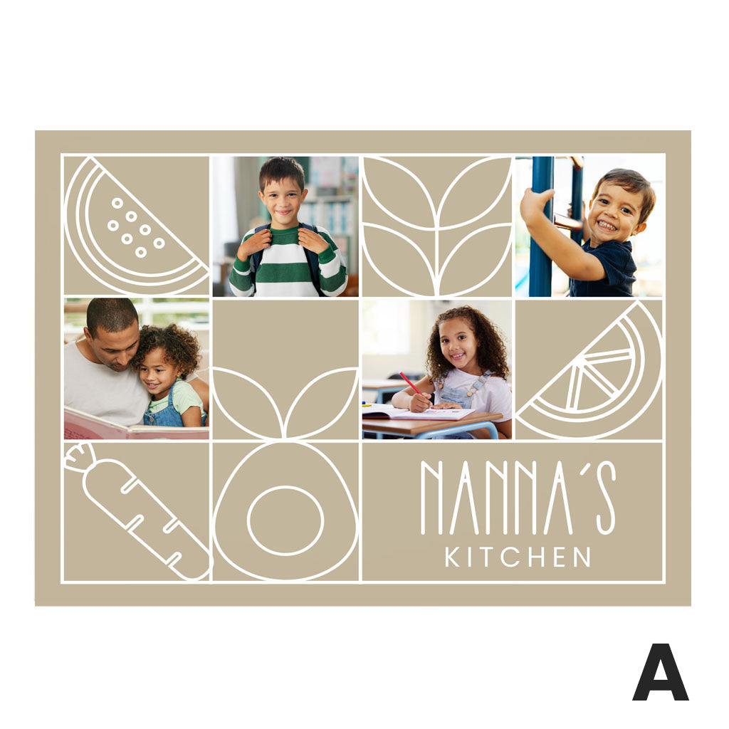 A4 Personalised Glass Chopping Boards