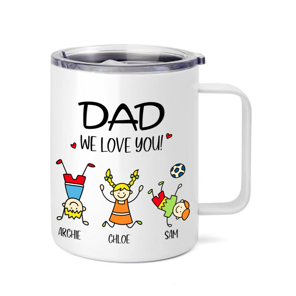 Dad we love you mug great for Fathers Day