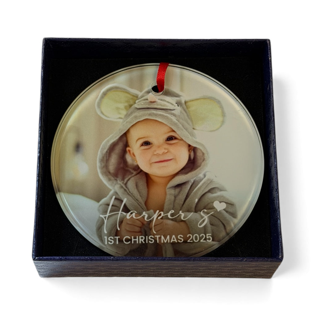 Personalised Glass Ornament