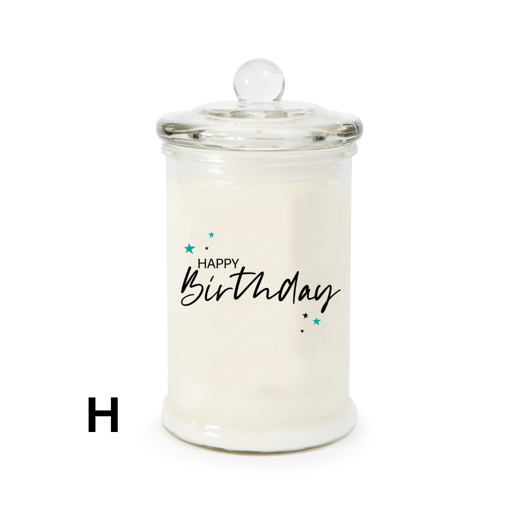 Milestone or not, make a birthday celebration even more special with a personalised candle. Personalised soy candles make beautiful and very personal gifts for friends and family.