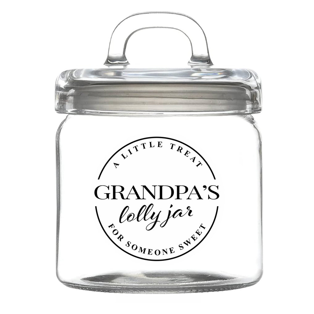 Grandpas lolly Jar