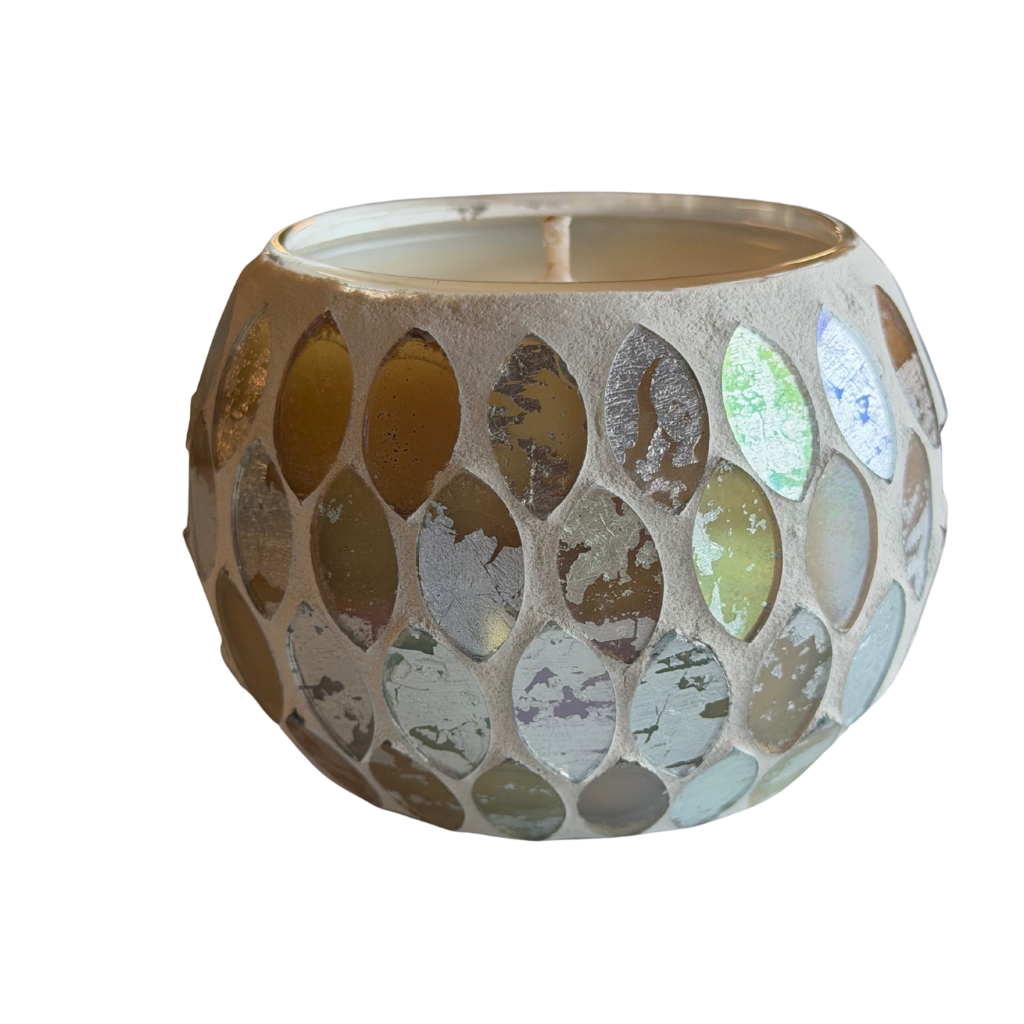 Mosaic Glow Candle 180gm
