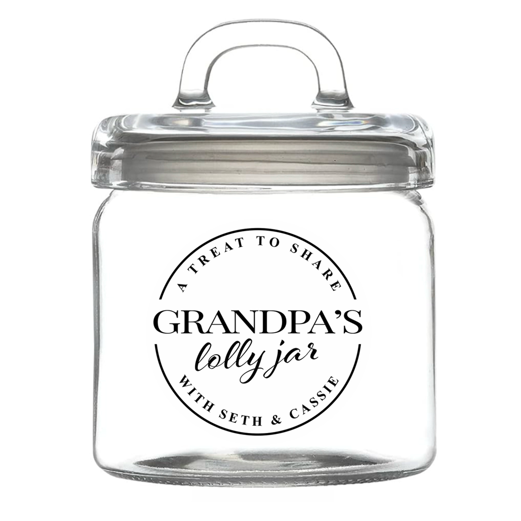 Lolly Jar Personalised Grandpas