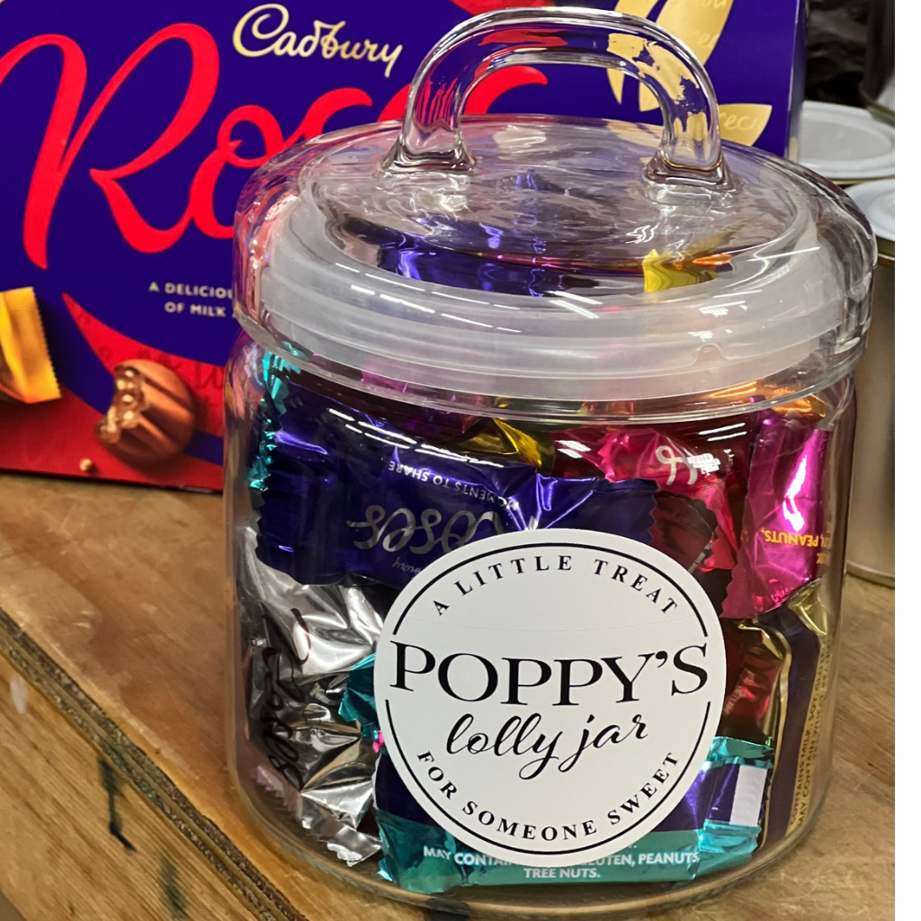 Lolly Jar Personalised Poppys