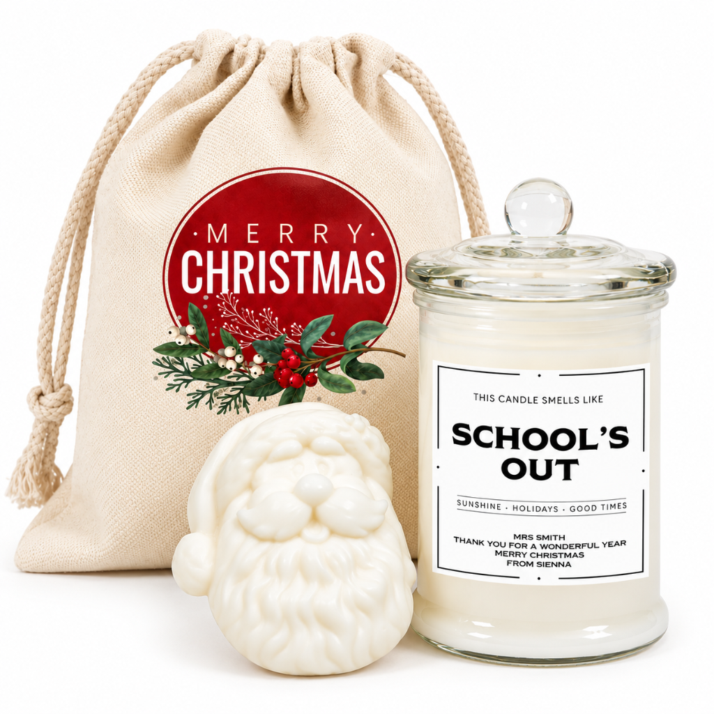 Personalised Teacher Candle Gift Pack