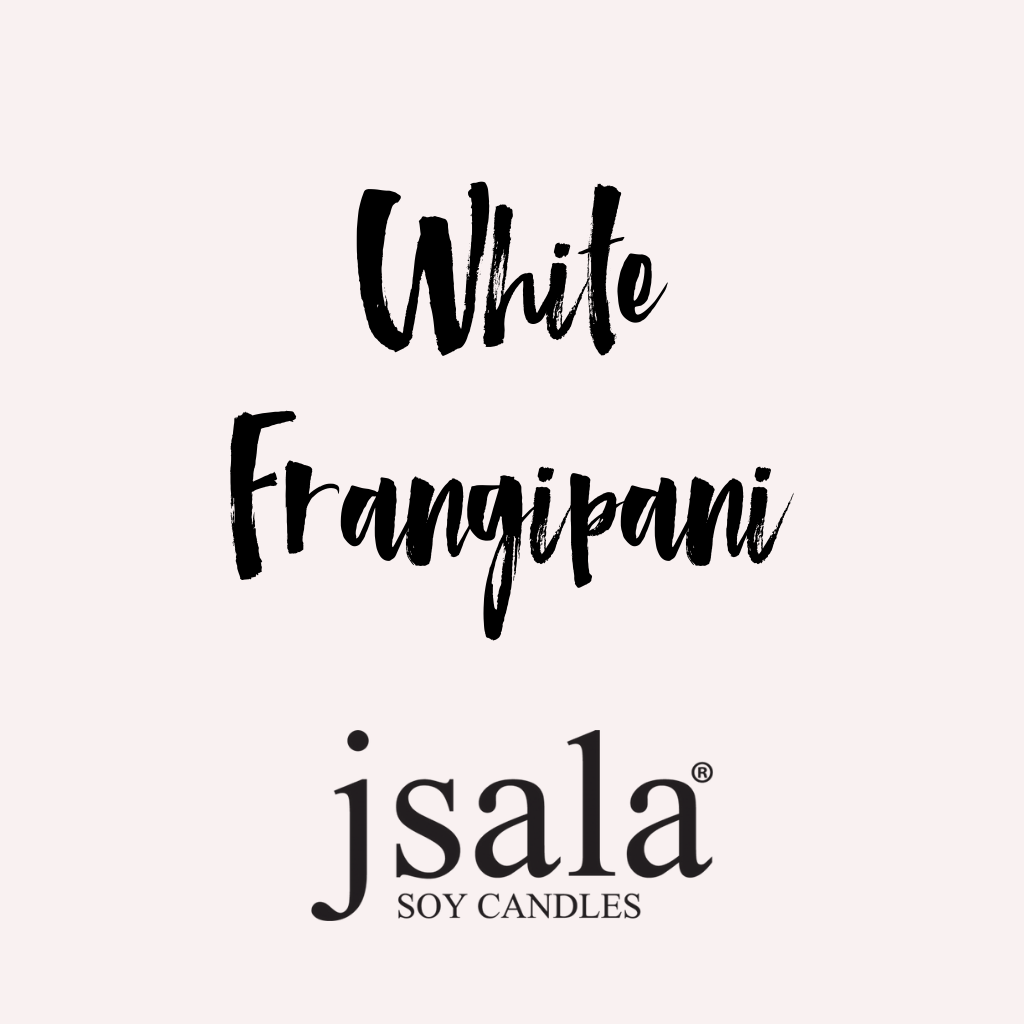 Apothecary Candle - White Frangipani