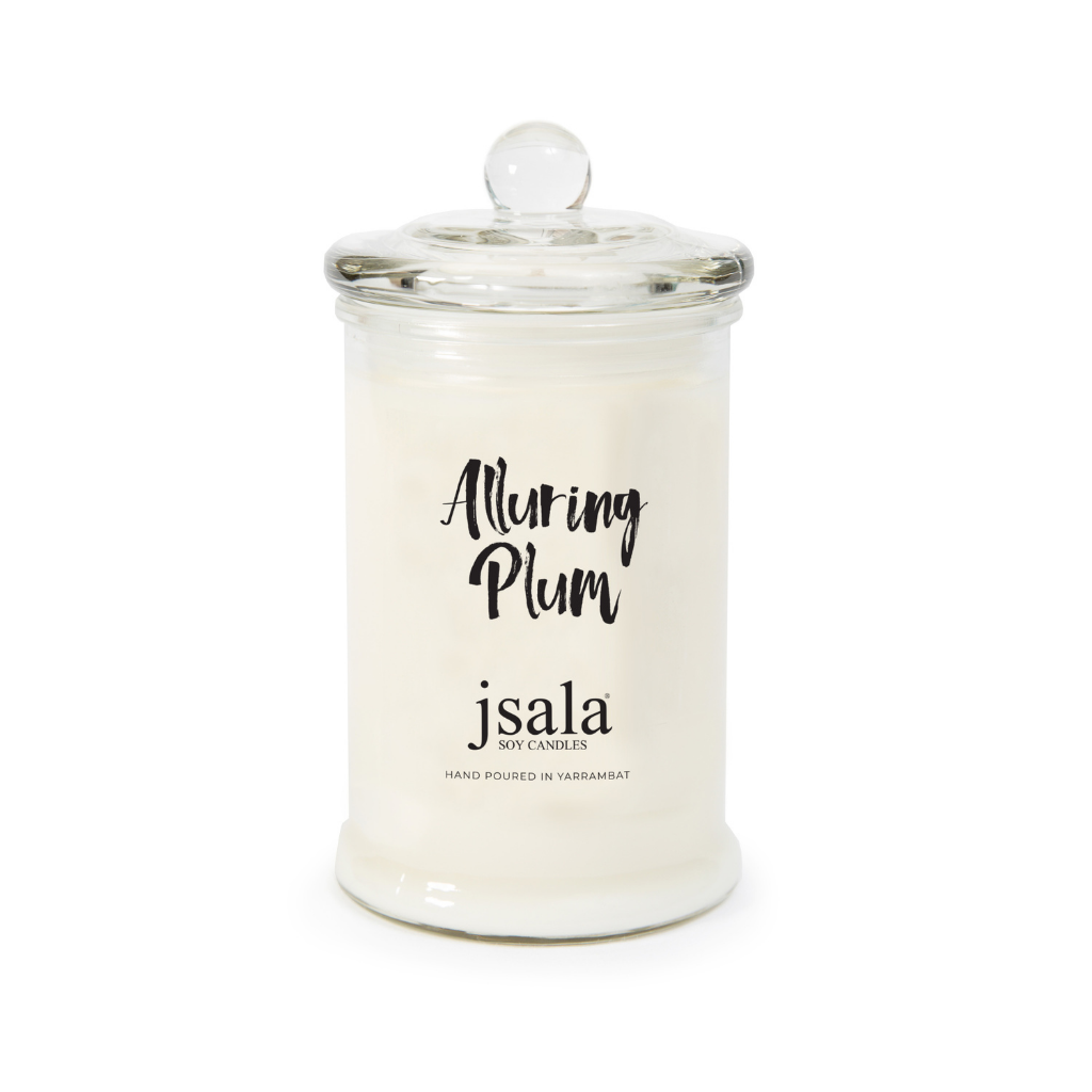 Apothecary Candle - Alluring Plum