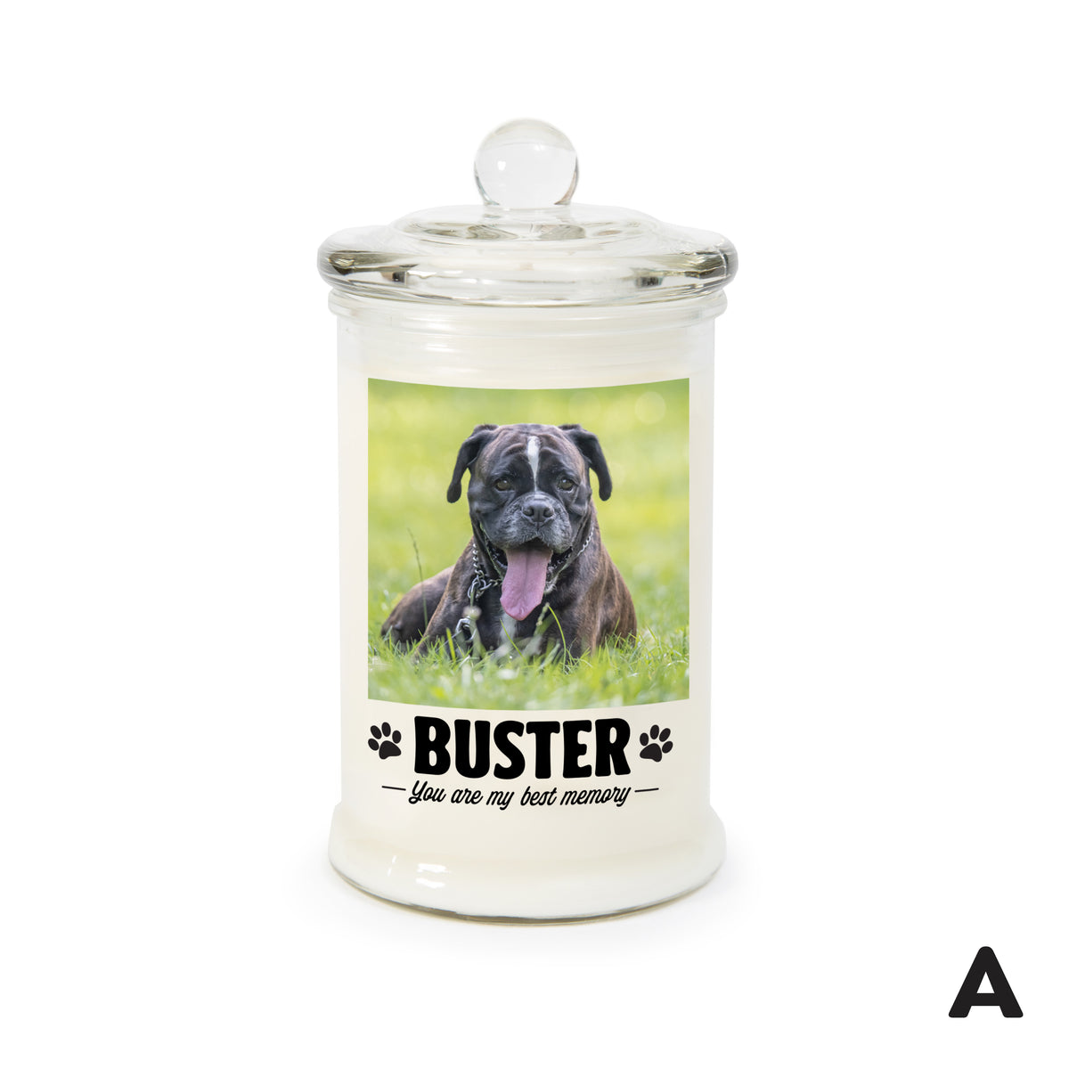 Personalised Candle - Pet Memorial
