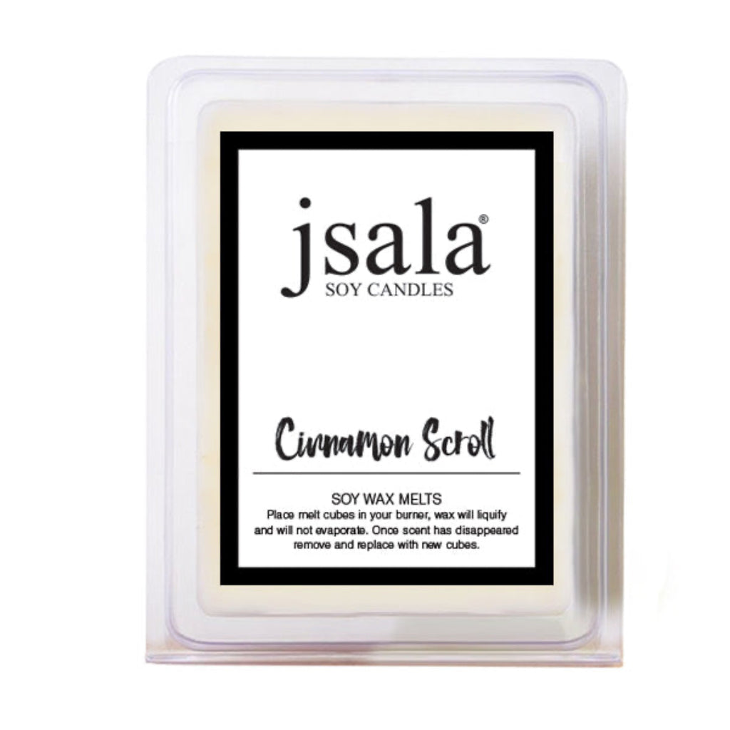 Cinnamon Scroll get in the mood for romance with this enticing blend of cinnamon creamy vanilla and sugar crystals. Irresistibly decadent this deliciously naughty fragrance will have you wanting more. Soy Wax melts