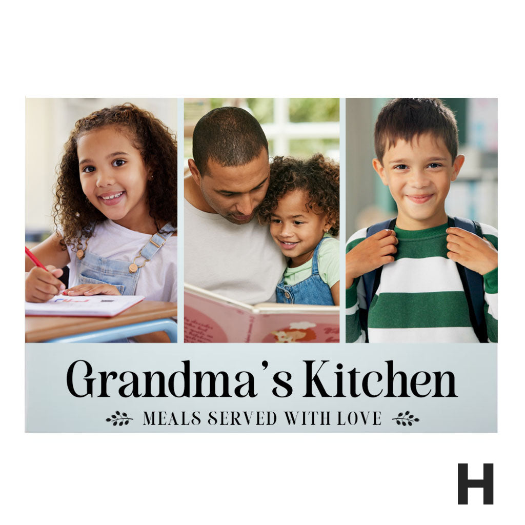 A4 Personalised Glass Chopping Boards