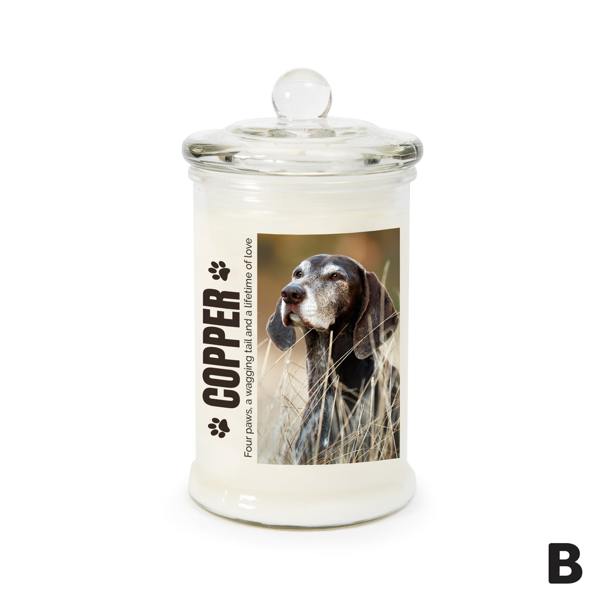 Personalised Candle - Pet Memorial