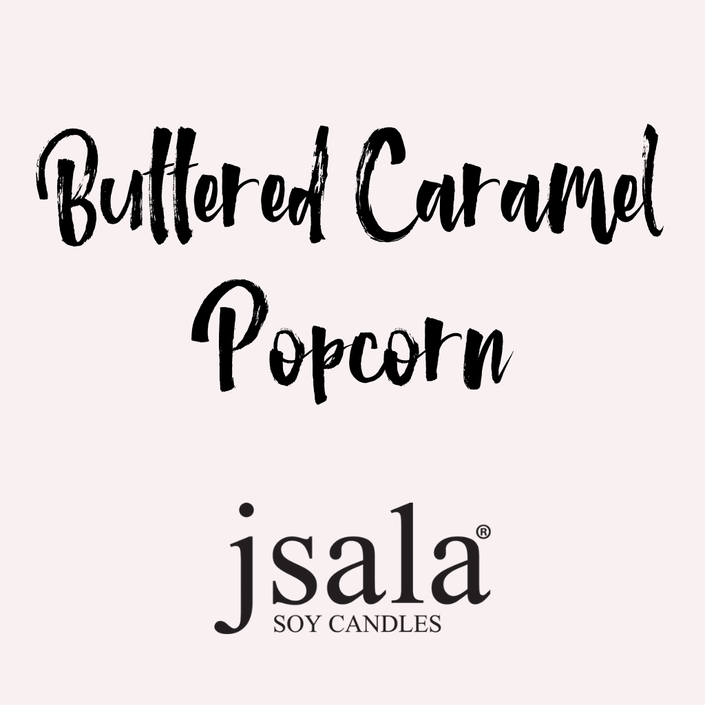 Apothecary Candle - Buttered Caramel Popcorn