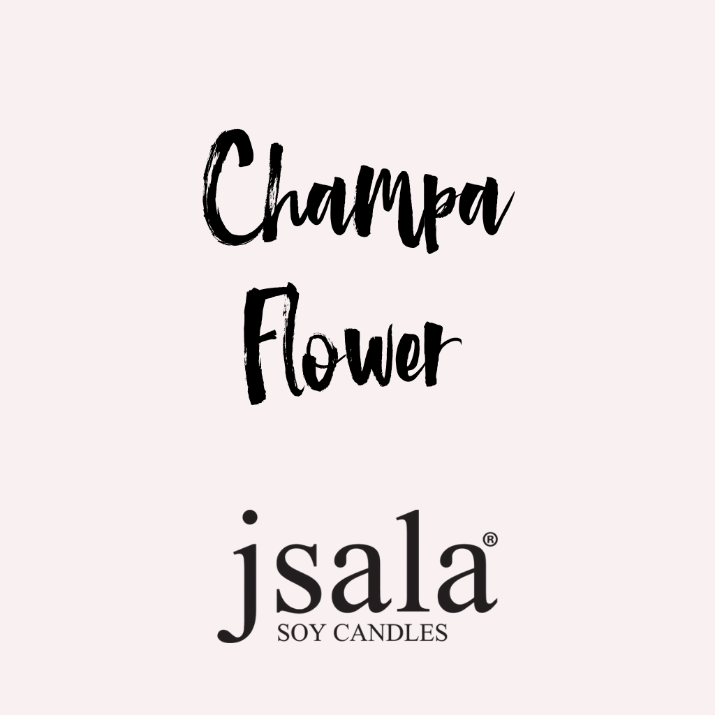 Apothecary Candle - Champa Flower
