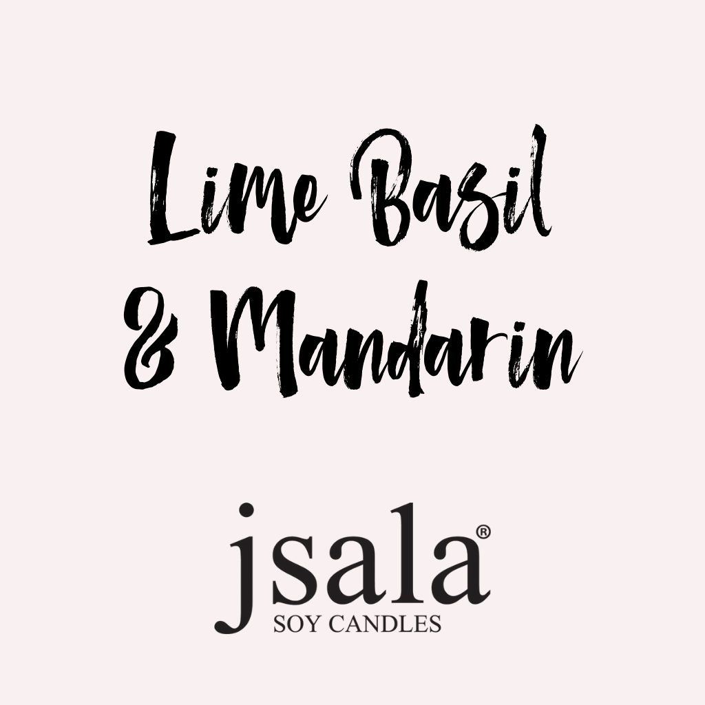Apothecary Candle - Lime Basil & Mandarin