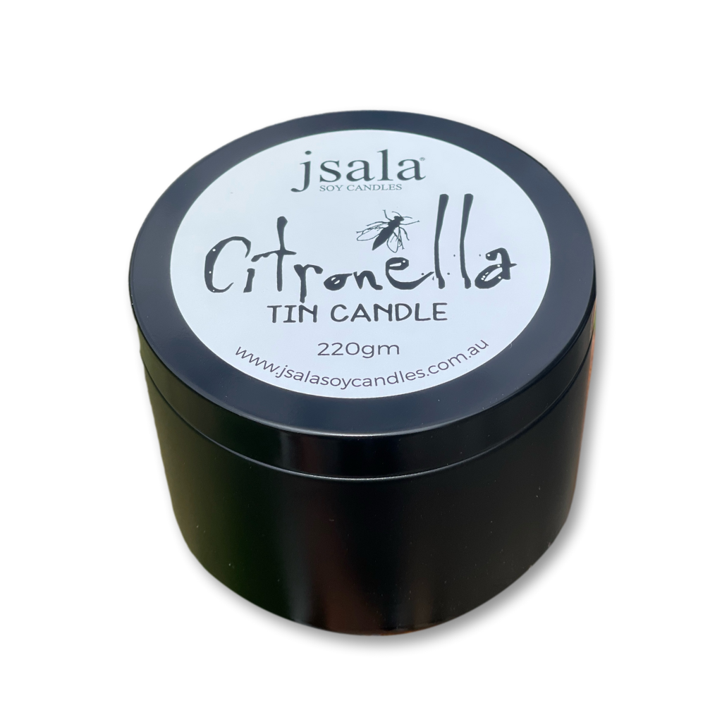 Citronella Candle Tin