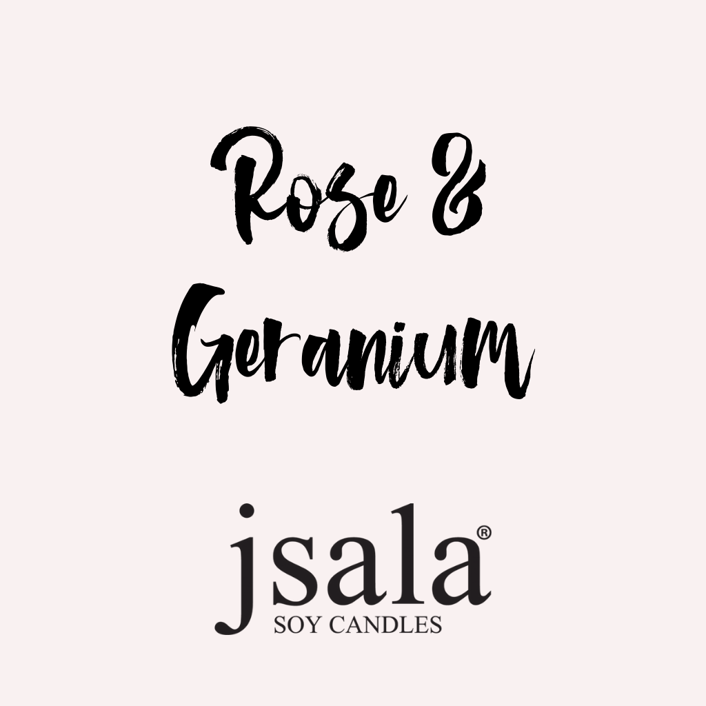 Apothecary Candle - Rose & Geranium