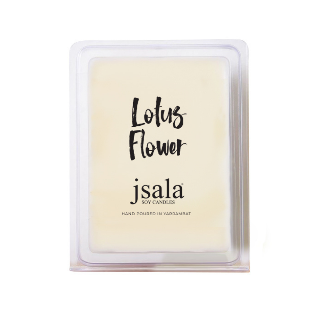 Jsala Soy Candles Lotus Flower scented soy melts.